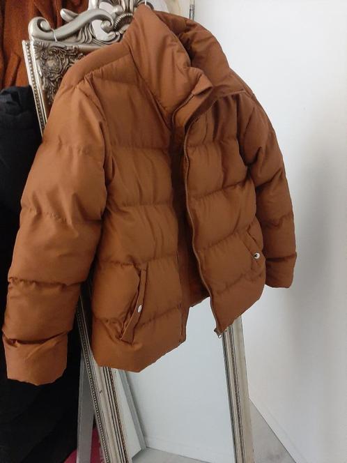 Roest bruine gewatteerde jas maat XS 34 lichtgewicht, Kleding | Dames, Jassen | Winter, Zo goed als nieuw, Maat 34 (XS) of kleiner