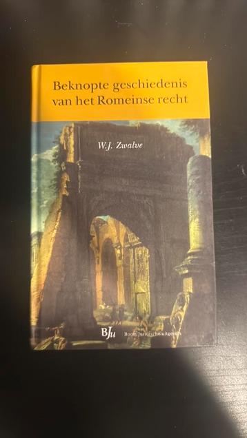 Beknopte geschiedenis van het Romeinse recht beschikbaar voor biedingen