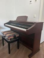 Digitale Piano Technics Met Kruk, Muziek en Instrumenten, Piano's, Ophalen, Gebruikt, Bruin