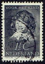 Nederland 1937, kinderzegels, 1½+1½ cent, met watermerk., Verzenden, T/m 1940, Gestempeld