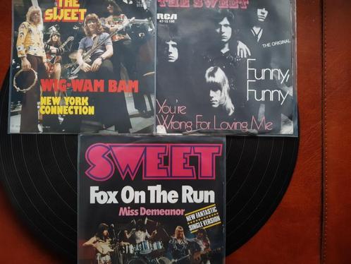 The Sweet 3 singles, Cd's en Dvd's, Vinyl Singles, Gebruikt, Single, Pop, 7 inch, Ophalen of Verzenden