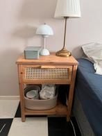 Nachtkastje webbing, Huis en Inrichting, Slaapkamer | Nachtkastjes, Ophalen, Minder dan 45 cm, Zo goed als nieuw, Minder dan 55 cm