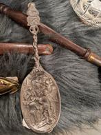 Tinnen lepel van Jan Steen de tandmeester, Antiek en Kunst, Ophalen of Verzenden