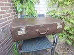 Vintage Bruine Koffer - Oldtimer Stijl, Ophalen of Verzenden