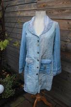 Jurk/ Jas blauw Bottega mt M/44 Vaste prijs AANBIEDING, Blauw, Maat 42/44 (L), Ophalen of Verzenden, Zo goed als nieuw