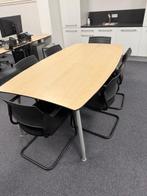 Tafel met stoelen, Kunststof, Gebruikt, Vijf personen of meer, 150 tot 200 cm