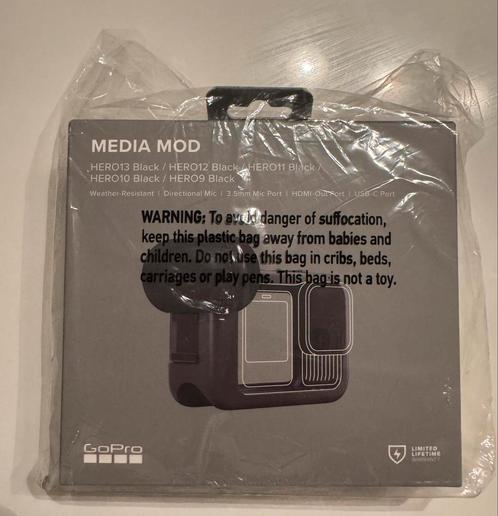 GoPro Media Mod - Nieuw in verpakking, Audio, Tv en Foto, Actiecamera's, Nieuw, GoPro, Ophalen of Verzenden