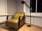 Fauteuil alcantara draaibare stoel voor woonkamer/leesstoel, Huis en Inrichting, Fauteuils, Ophalen, Zo goed als nieuw, 75 tot 100 cm
