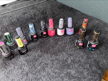Gellak verschillende kleuren beschikbaar voor biedingen