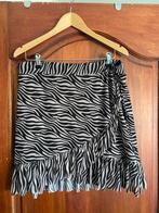 Leuke Korte Rok met Zebraprint, Zwart, Maat 42/44 (L), Ophalen of Verzenden, Zo goed als nieuw