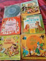6x Walt Disney mini LP met leesboekjes, Ophalen of Verzenden, Sneeuwwitje of Doornroosje, Gebruikt, Overige typen