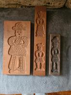 3 Oude Speculaasplanken met Pieten, Ophalen of Verzenden
