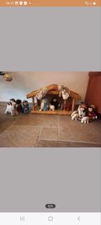 Kerststal handgemaakt, Huis en Inrichting, Ophalen of Verzenden