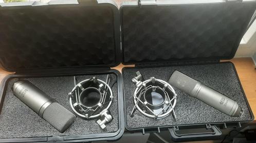 Set MXL 2006 condensator microfoons, Muziek en Instrumenten, Microfoons, Zo goed als nieuw, Studiomicrofoon, Ophalen of Verzenden