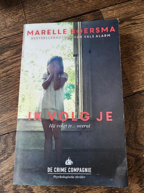 Marelle Boersma - Ik volg je, Boeken, Thrillers, Zo goed als nieuw, Nederland, Ophalen of Verzenden
