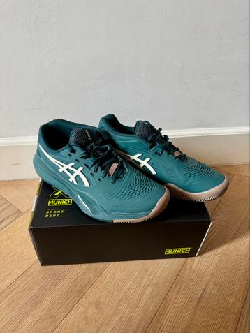 Asics Maat 41.5 - Gel Resolution X Clay (Groen) beschikbaar voor biedingen