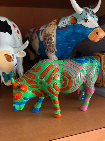 Nieuw Cow Parade koe Reverberações medium incl. verzending. beschikbaar voor biedingen