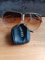 Vintage Ferrari zonnebril - Opvouwbaar!, Overige merken, Zonnebril, Bruin, Ophalen of Verzenden