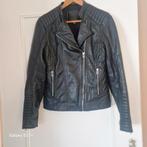 Goosecraft Leren Jas - Maat S - Zachtgeel, Kleding | Dames, Goosecraft, Zwart, Ophalen of Verzenden, Zo goed als nieuw