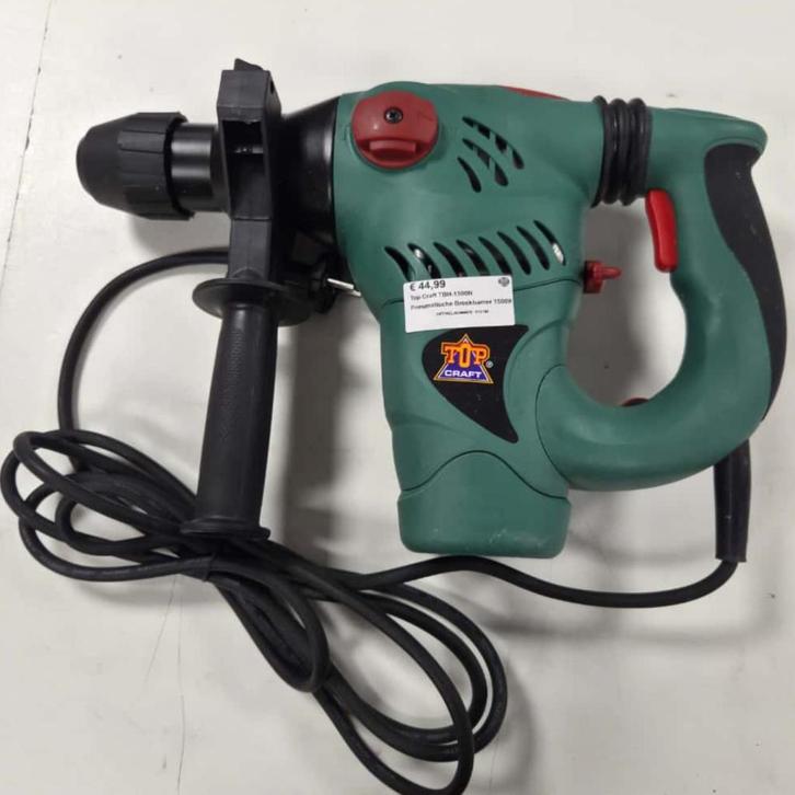 Top Craft TBH-1500N Pneumatische Breekhamer 1500W, Doe-het-zelf en Verbouw, Gereedschap | Boormachines, Zo goed als nieuw