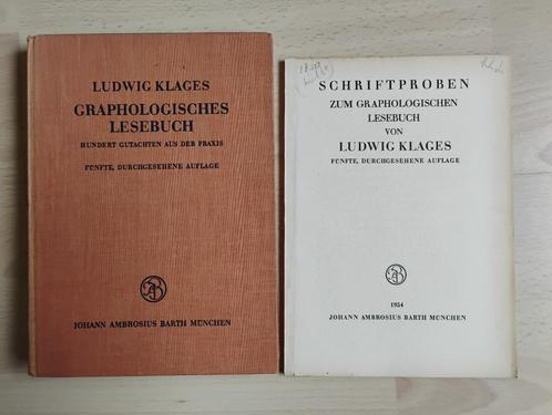 Graphologisches Lesebuch door Ludwig Klages, Boeken, Psychologie, Gelezen, Overige onderwerpen, Ophalen of Verzenden