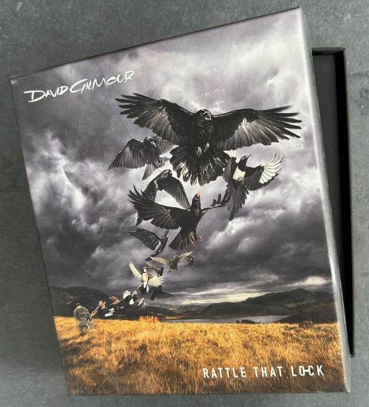 DAVID GILMOUR - Rattle that lock ( Boxset CD & DVD ), Cd's en Dvd's, Cd's | Rock, Zo goed als nieuw, Progressive, Ophalen of Verzenden