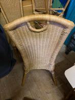 Rieten Stoelen Set (4 stuks), Ophalen, Bruin, Riet of Rotan, Zo goed als nieuw