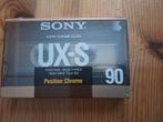 Sony UX-S 90 minuten, Cd's en Dvd's, Cassettebandjes, Overige genres, 1 bandje, Ophalen of Verzenden, Nieuw in verpakking