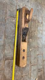 Houten schaaf met stalen wig, Antiek en Kunst, Antiek | Gereedschap en Instrumenten, Ophalen