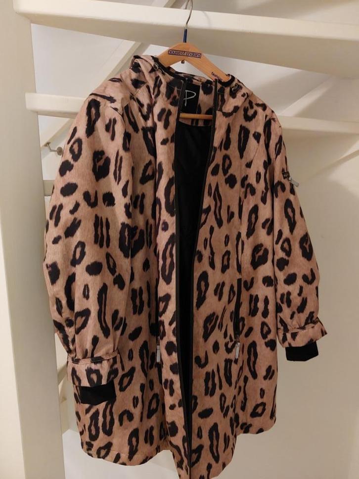 GEVOERDE DAMES WINTERJAS, Z.G.A.N., REGENJAS, Kleding | Dames, Jassen | Winter, Zo goed als nieuw, Maat 46/48 (XL) of groter, Beige