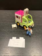 Heel goed Lego Duplo Icecream Truck foodtruck IJs 10586 set, Ophalen of Verzenden, Zo goed als nieuw, Complete set, Duplo