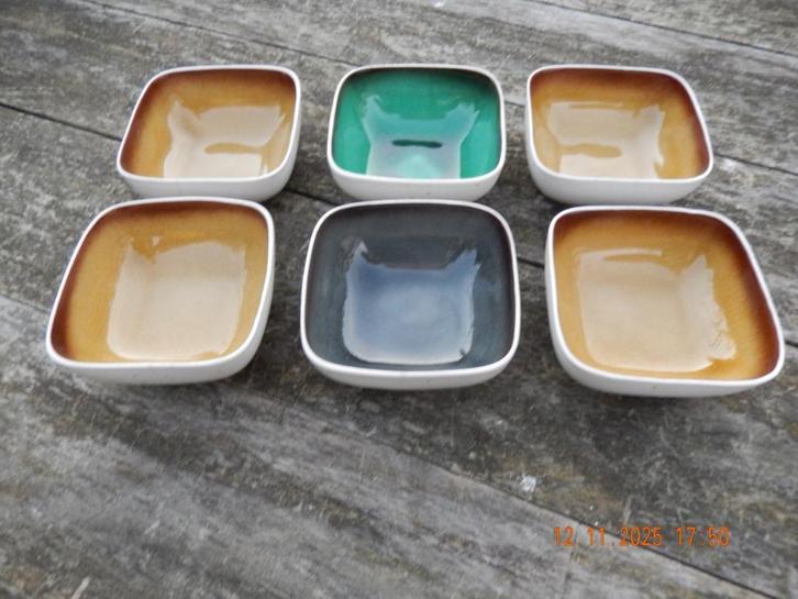 6 stuk dessert schaaltje - tappasschaalte - snack schaaltje, Huis en Inrichting, Keuken | Servies, Zo goed als nieuw, Schaal of Schalen