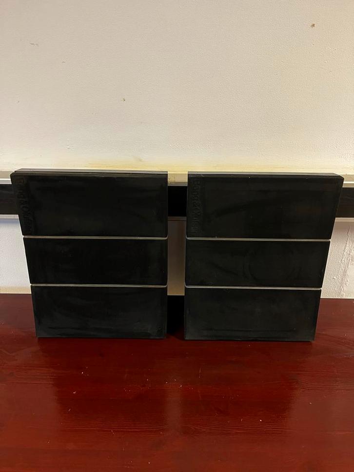 B&O Beovox 1000 Speakers - Vintage Klassieker!, Audio, Tv en Foto, Luidsprekers, Gebruikt, Front, Rear of Stereo speakers, 60 tot 120 watt