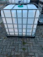 IBC Watervat Opslagtank Regenton 1000L, Ophalen, Zo goed als nieuw, Kunststof, Met kraantje