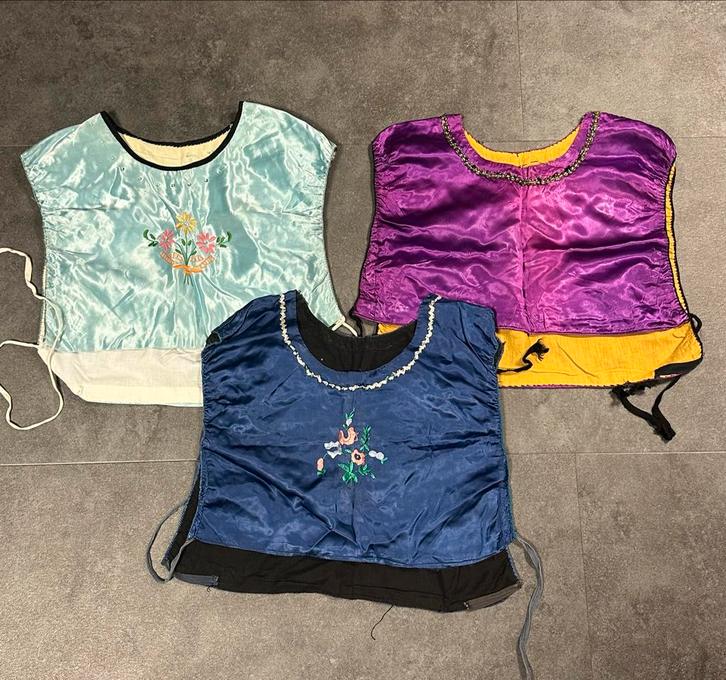 3x Kraplap uit Urk, Antiek en Kunst, Antiek | Kleding en Accessoires, Ophalen of Verzenden