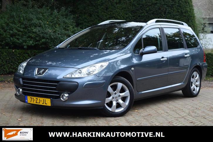 Peugeot 307 SW 2.0-16V Premium | Trekhaak | Airco | Cruiseco, Auto's, Peugeot, Bedrijf, Te koop, Airbags, Airconditioning, Alarm