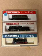 3 nette Fleischmann piccolo locomotieven, Fleischmann, Ophalen of Verzenden, Gelijkstroom, Locomotief