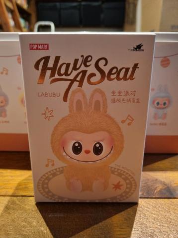 Originele! Ongeopende Labubu Have a seat blindboxes beschikbaar voor biedingen