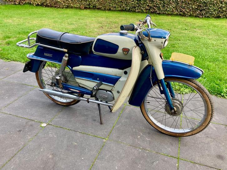 Magneet Globemaster uit 62 inc kenteken, Fietsen en Brommers, Brommers | Oldtimers, Overige merken, Ophalen