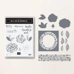 Stampin' Up! bundel Blij en Bloemrijk (Irresistable Blooms), Ophalen of Verzenden, Zo goed als nieuw, Natuur, Overige typen