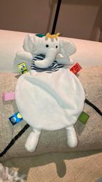 Olifant knuffeldoekje dolery, Ophalen of Verzenden, Zo goed als nieuw, Olifant