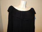 BA&SH soort crop top off shoulder te dragen roesel mt 3/40, Kleding | Dames, Maat 38/40 (M), Verzenden, Zwart, Zo goed als nieuw