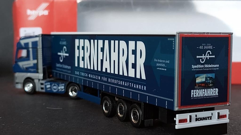 Man TGX XXL Fernfahrer 1:87 Herpa Pol, Trucks@herpa.de, Nieuw, Ophalen of Verzenden, Bus of Vrachtwagen