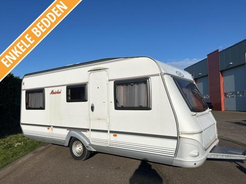 LMC Munsterland 495 E 2007 ZAKLUIFEL, ENKELE BEDDEN 11950,, Caravans en Kamperen, Caravans, Bedrijf, tot en met 4, 1000 - 1250 kg