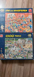 Jan van Haasteren puzzels 1000 stukjes, Ophalen of Verzenden, 500 t/m 1500 stukjes, Zo goed als nieuw, Legpuzzel