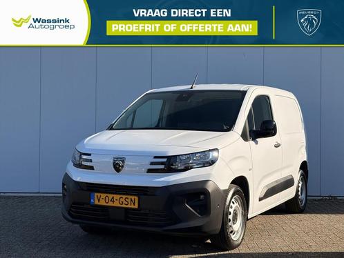 Peugeot Partner 1.5 BlueHDi 100pk 3-zits Asphalt | Navigatie, Auto's, Bestelauto's, Bedrijf, Te koop, Airconditioning, Boordcomputer