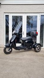 Driewielscooter benzine zwart, 45 KM/U, 950 KM op de teller!, Diversen, Overige merken, Ophalen of Verzenden, Zo goed als nieuw