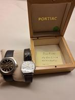 herenhorloge Pontiac, Sieraden, Tassen en Uiterlijk, Horloges | Heren, Staal, Polshorloge, Ophalen, Overige merken