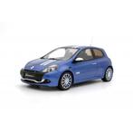OttoMobile 1/18 Renault Clio 3 RS Gordini 2012 blauw OT972, Hobby en Vrije tijd, Modelauto's | 1:18, Ophalen of Verzenden, Zo goed als nieuw