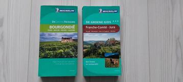 Bourgondië 2015 + Franche Comté Jura 2011 Michelin Groene